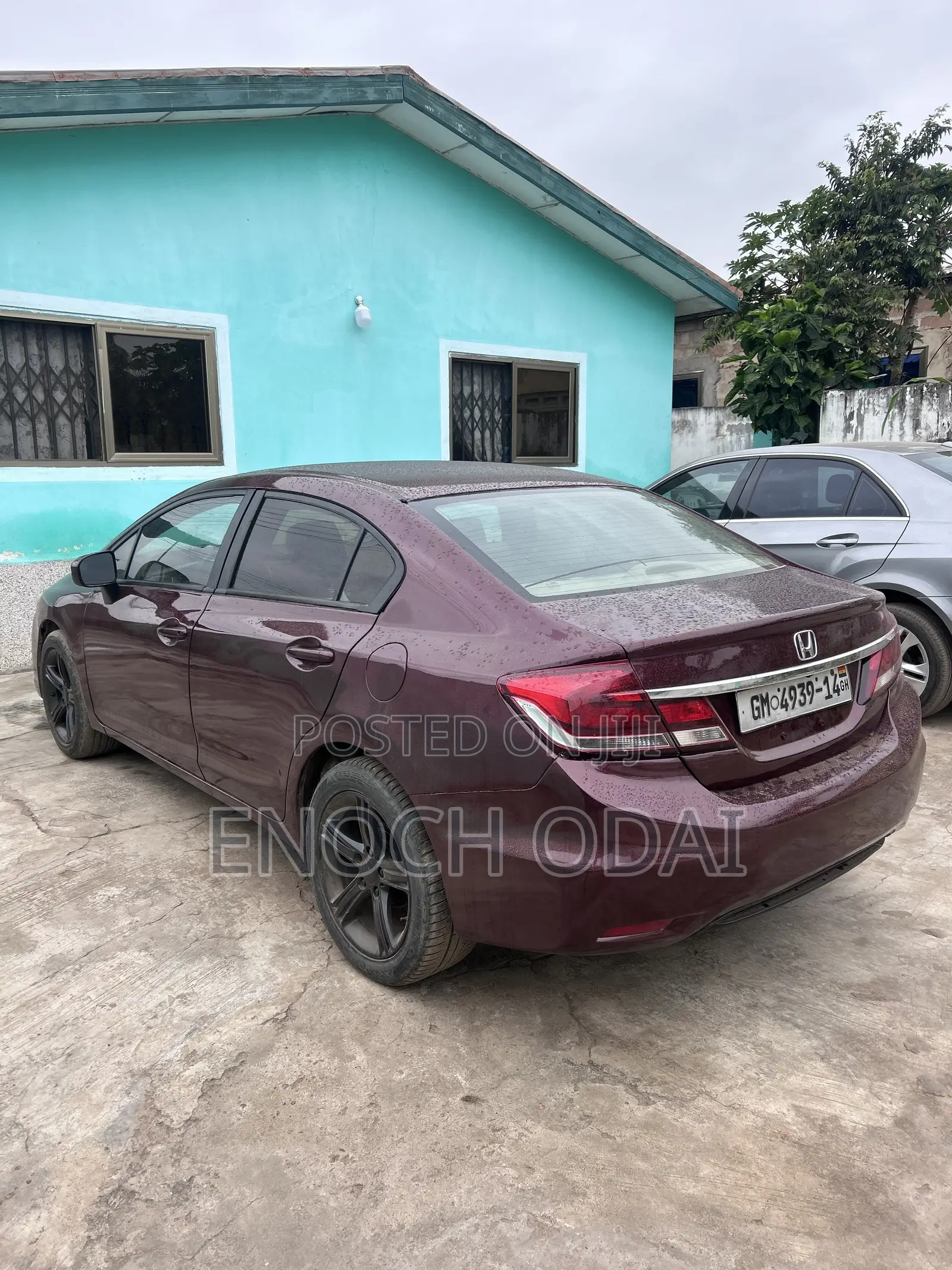 Honda Civic LX 4dr Sedan (1.8L 4cyl 5M) 2014 Burgundy