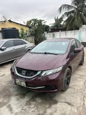 Honda Civic LX 4dr Sedan (1.8L 4cyl 5M) 2014 Burgundy