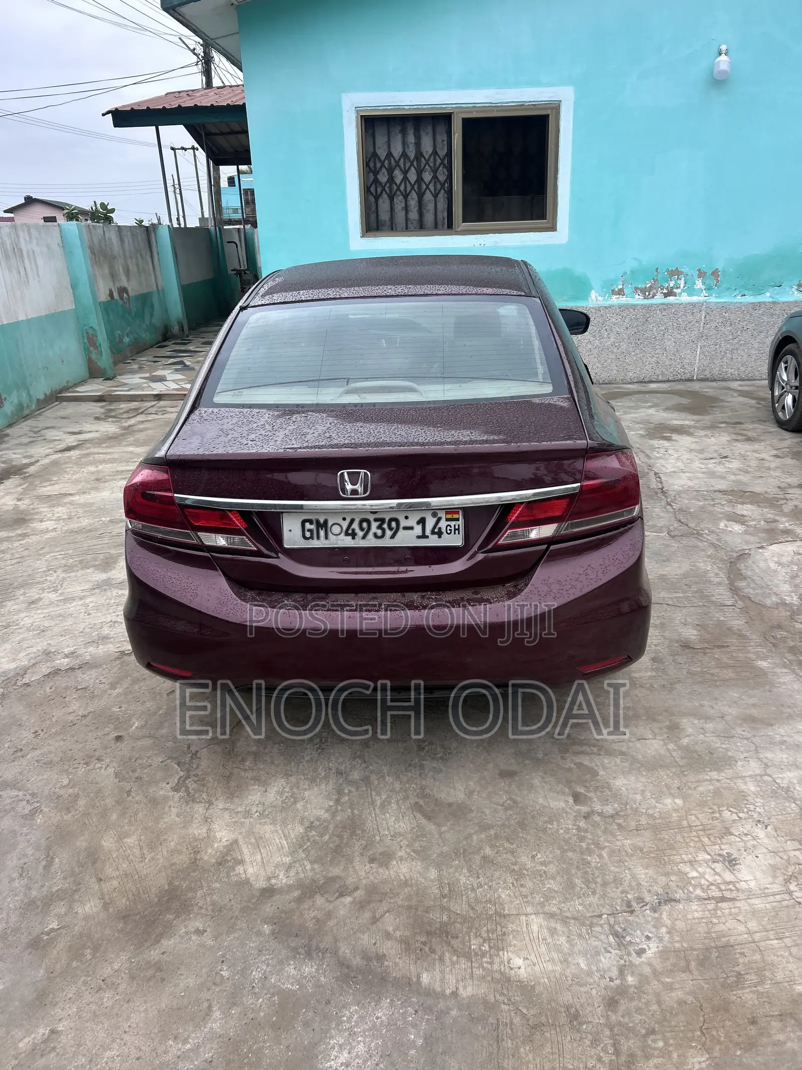 Honda Civic LX 4dr Sedan (1.8L 4cyl 5M) 2014 Burgundy