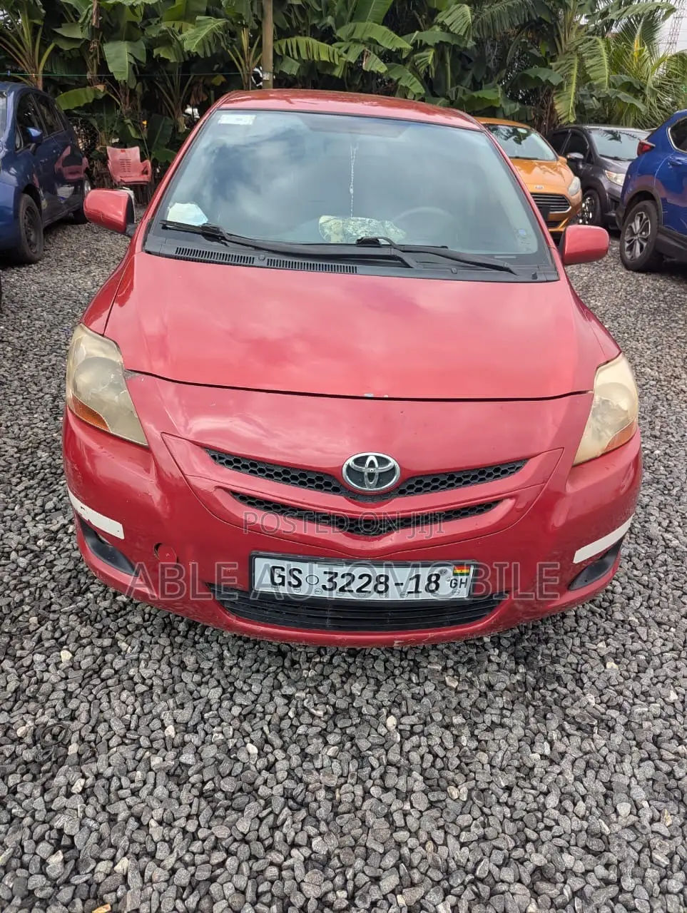 Toyota Yaris 1.5 Sedan 2008 Red