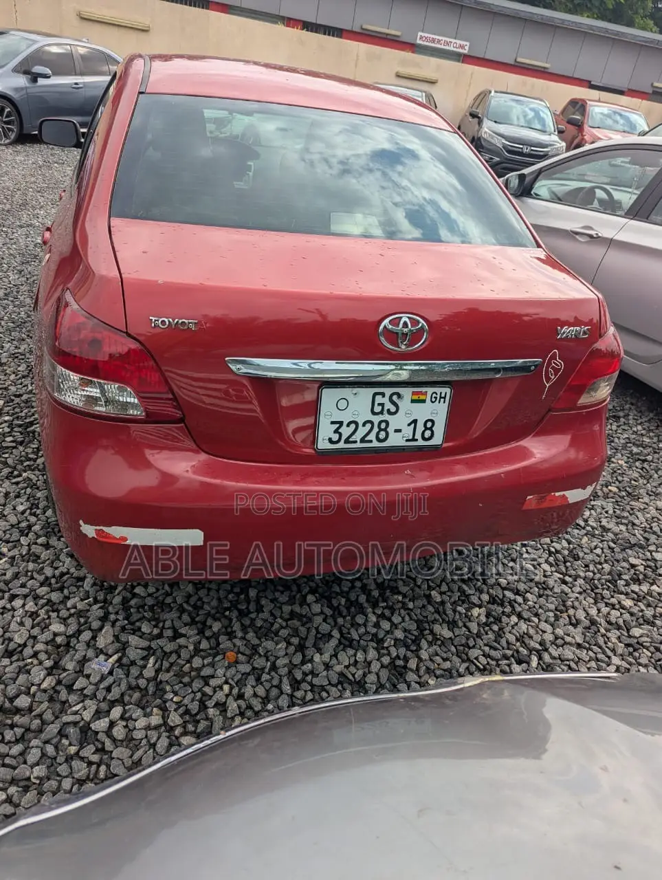 Toyota Yaris 1.5 Sedan 2008 Red