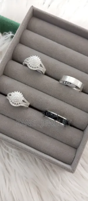 Real Silver Wedding Rings