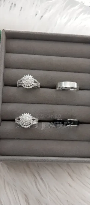 Real Silver Wedding Rings