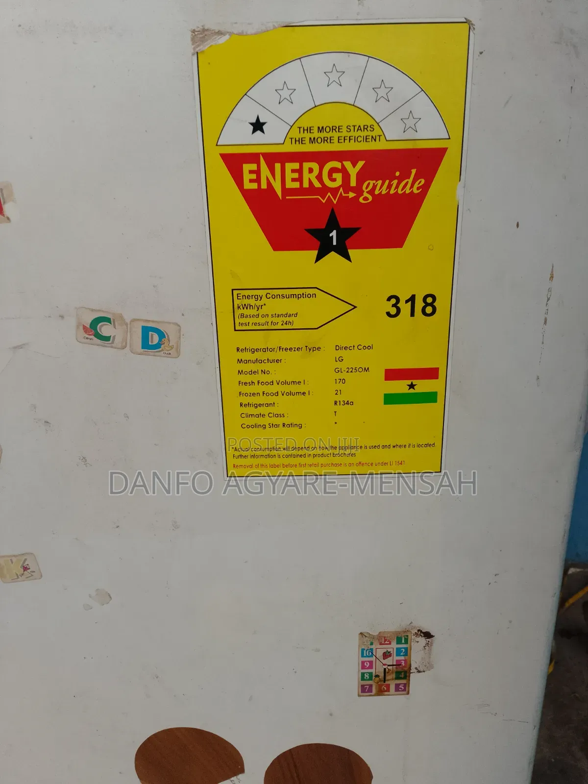 Used LG Fridge