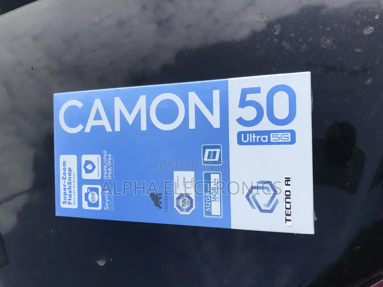 New Tecno Camon 50 Ultra 512 GB Silver