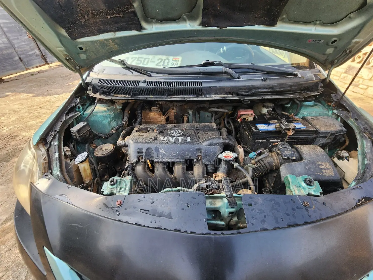 Toyota Yaris 2010 Green