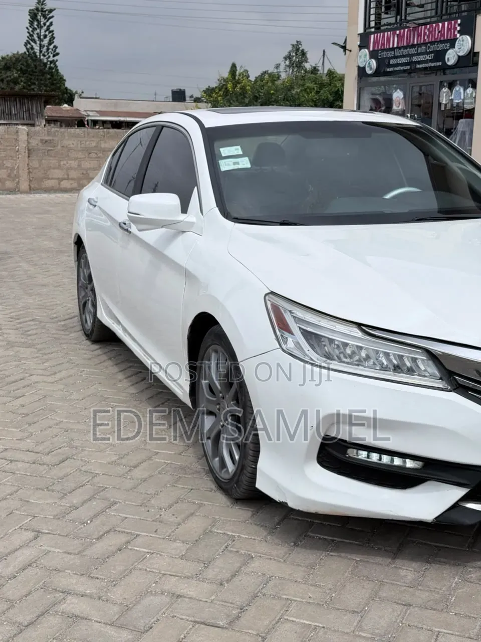 Honda Accord EX-L 4dr Sedan (2.4L 4cyl CVT) 2015 White