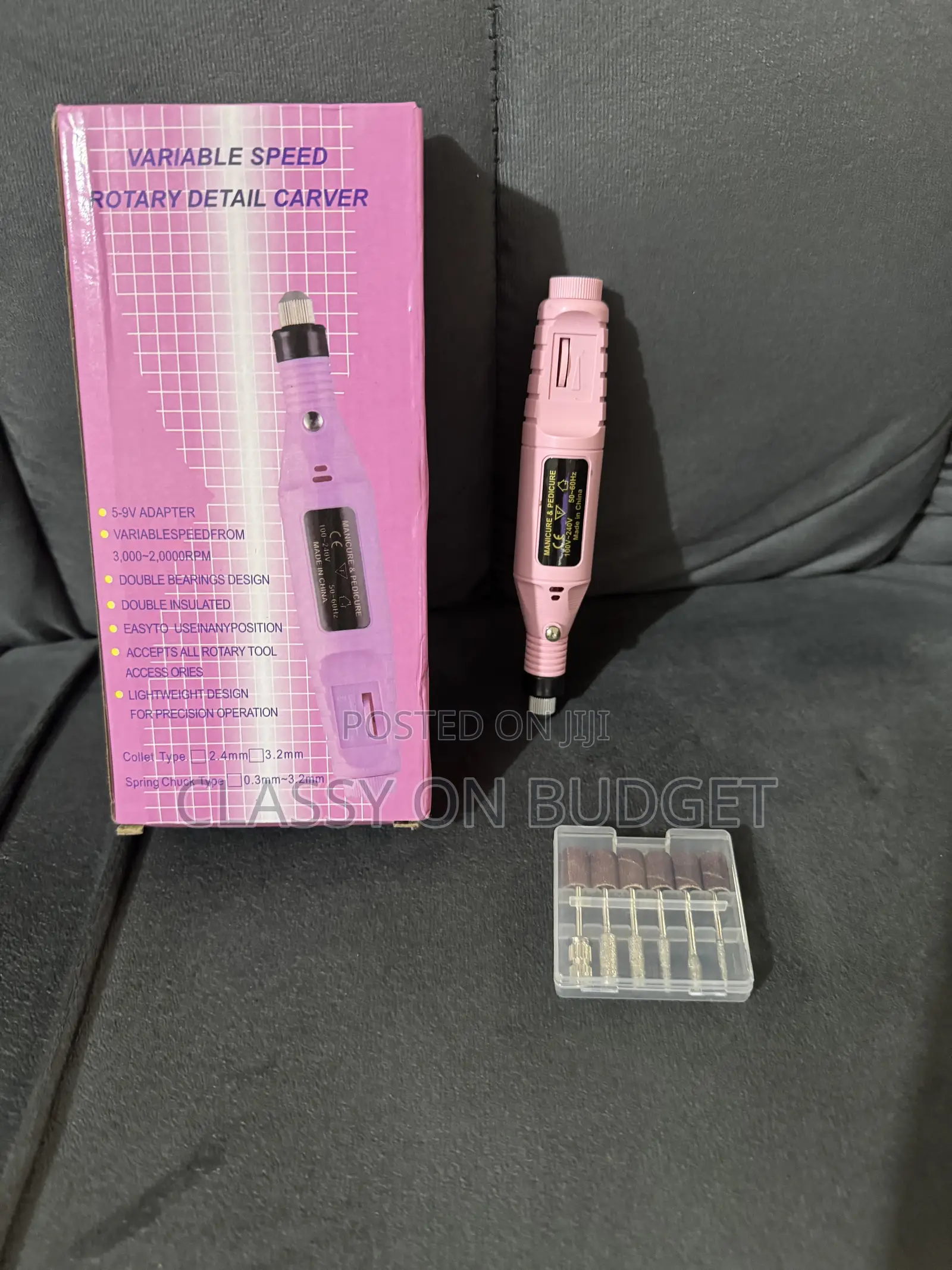 Professional Nail Care Tools- Pedicure /Manicure Rotary Detail Carver