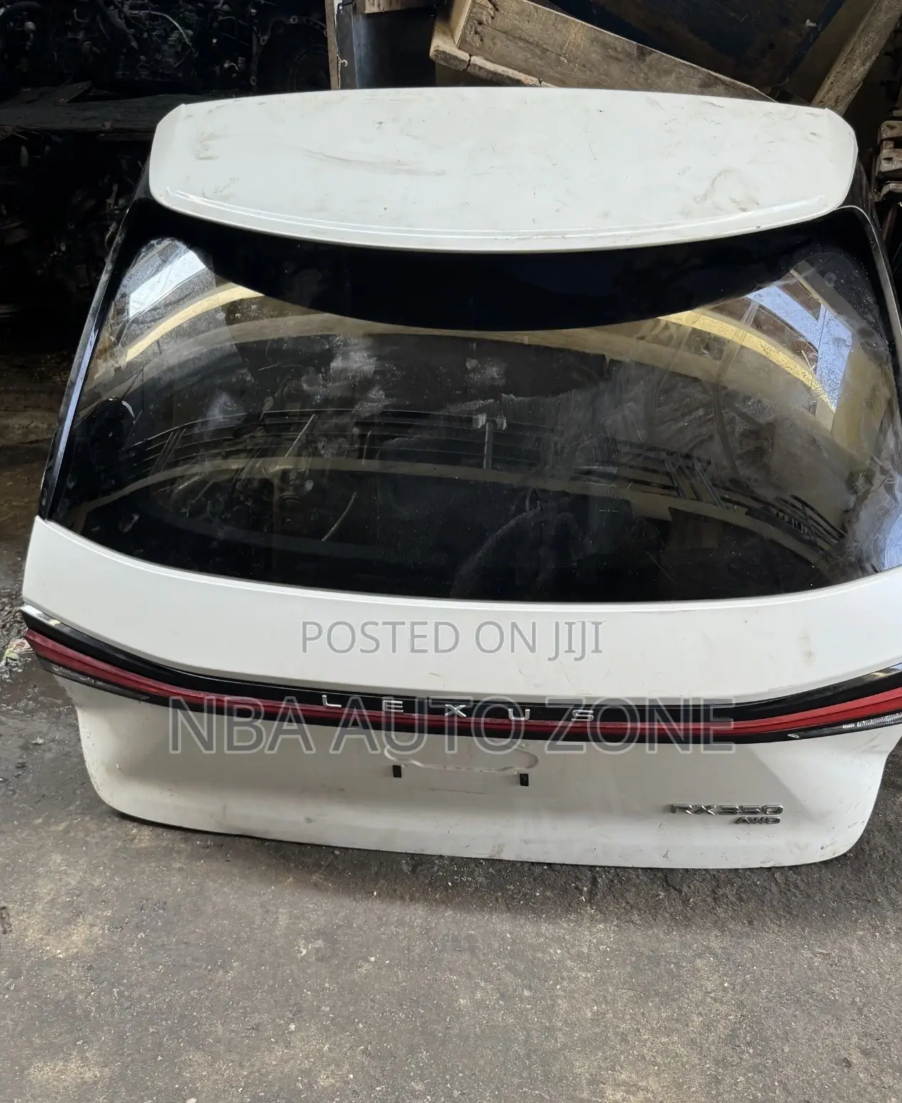 Lexus Rx 350 2023-2026 Complete Back Boot With Led Boot Light