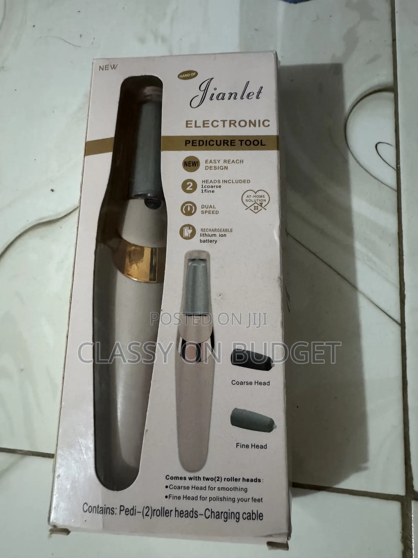 Rechargeable Pedicure Tool- Calluses Remover/ Heel Smoother/ Shaver