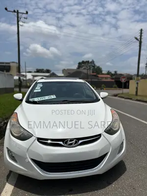 Hyundai Elantra GLS Sedan FWD (1.8L 4cyl 6A) 2013 White