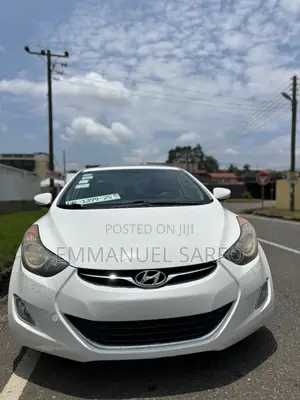 Hyundai Elantra GLS Sedan FWD (1.8L 4cyl 6A) 2013 White