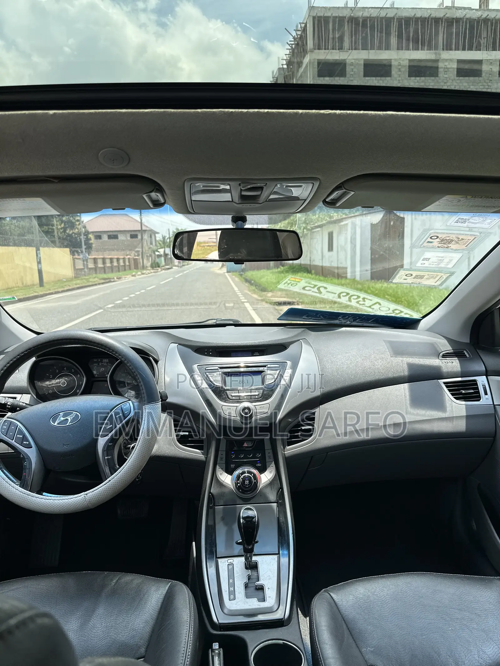 Hyundai Elantra GLS Sedan FWD (1.8L 4cyl 6A) 2013 White