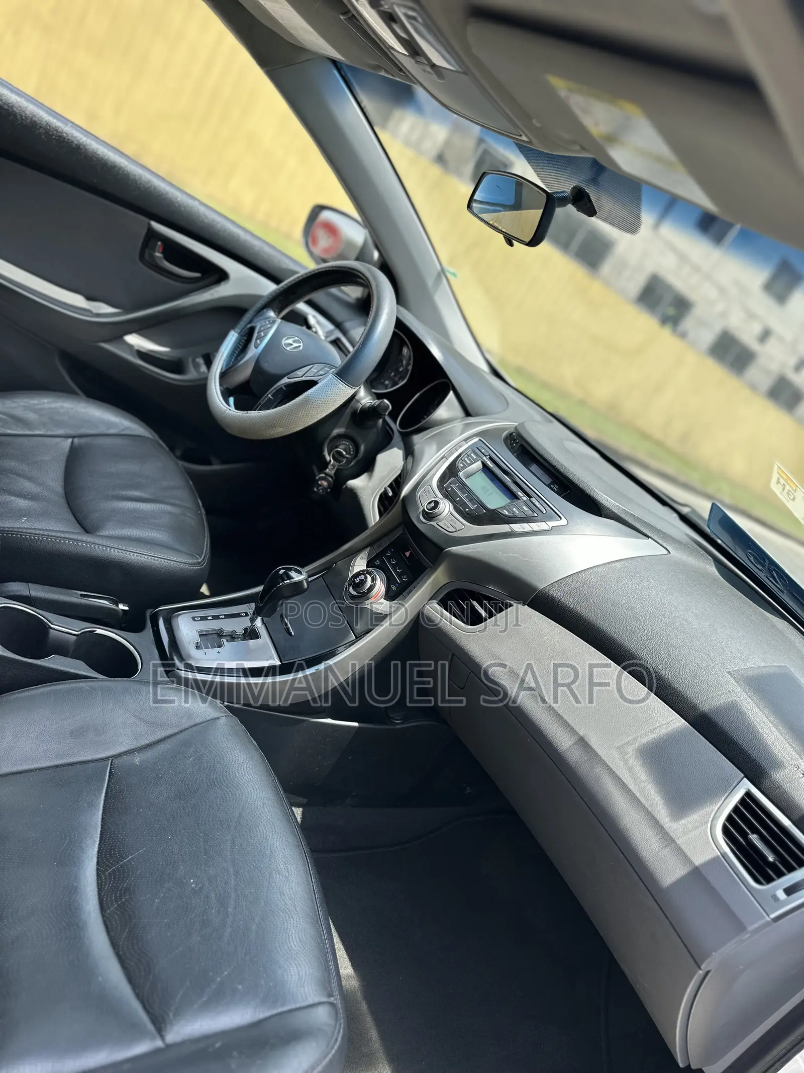 Hyundai Elantra GLS Sedan FWD (1.8L 4cyl 6A) 2013 White