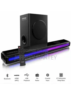 TSARADIA TS-6136 8-Inch HDMI Soundbar Speaker