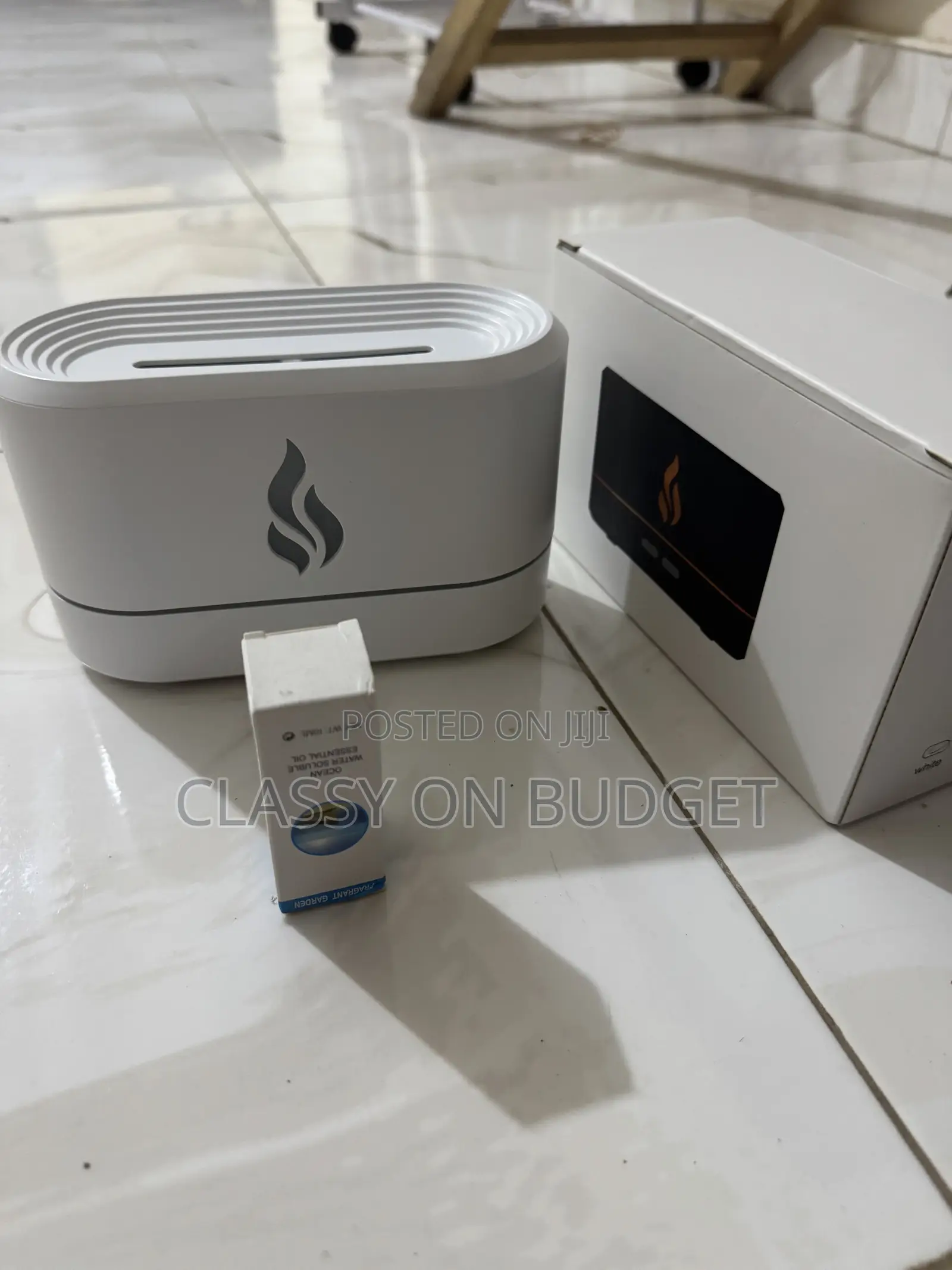 Flame Aromatherapy Device/Diffuser/ Humidifier With Free Fragrance
