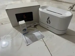 Flame Aromatherapy Device/Diffuser/ Humidifier With Free Fragrance