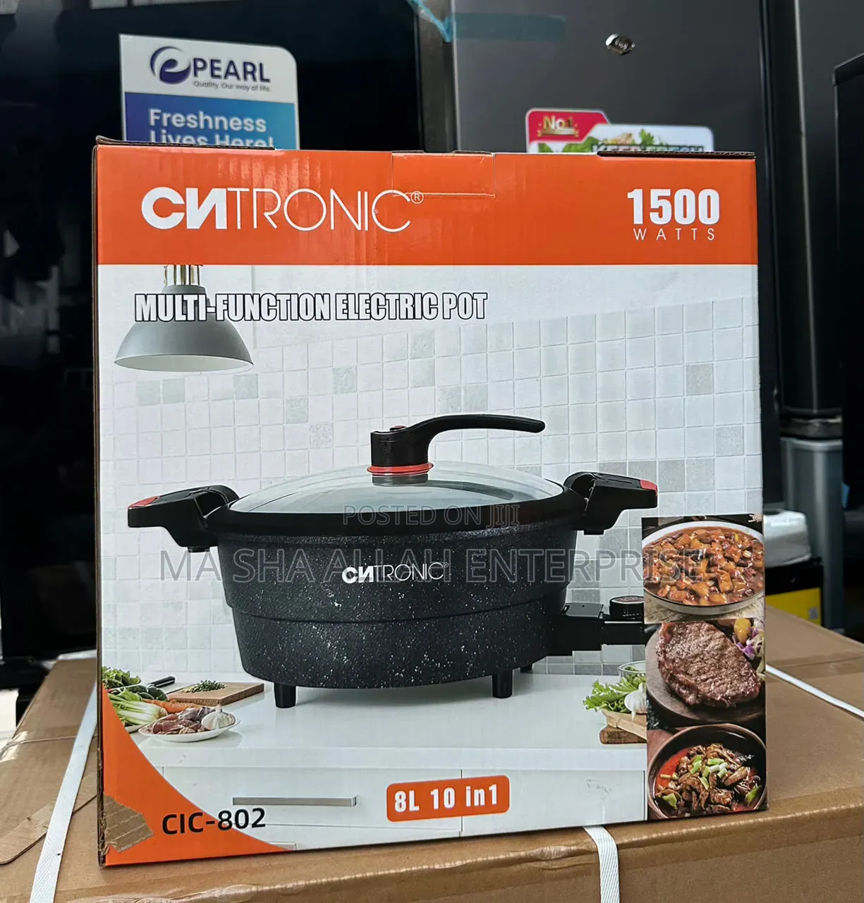 8 Liters Cn-Tronic Multipurpose Cooker