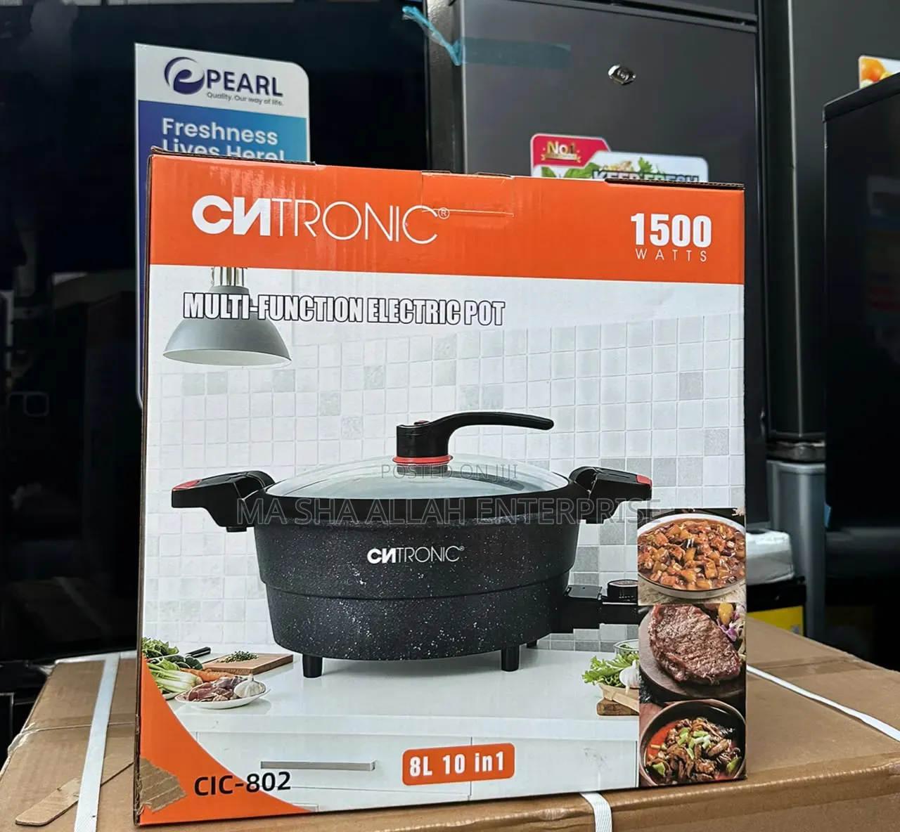 8 Liters Cn-Tronic Multipurpose Cooker