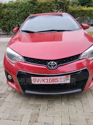 Toyota Corolla 2015 Red