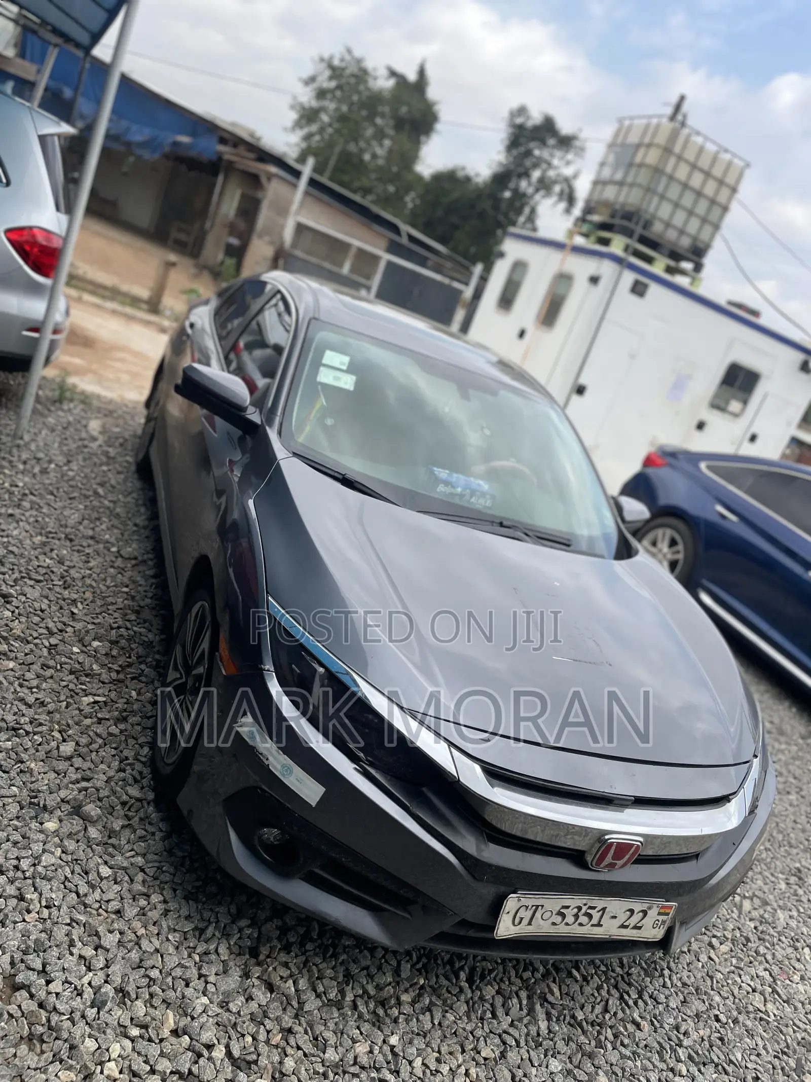 Honda Civic EX Sedan 2018 Gray