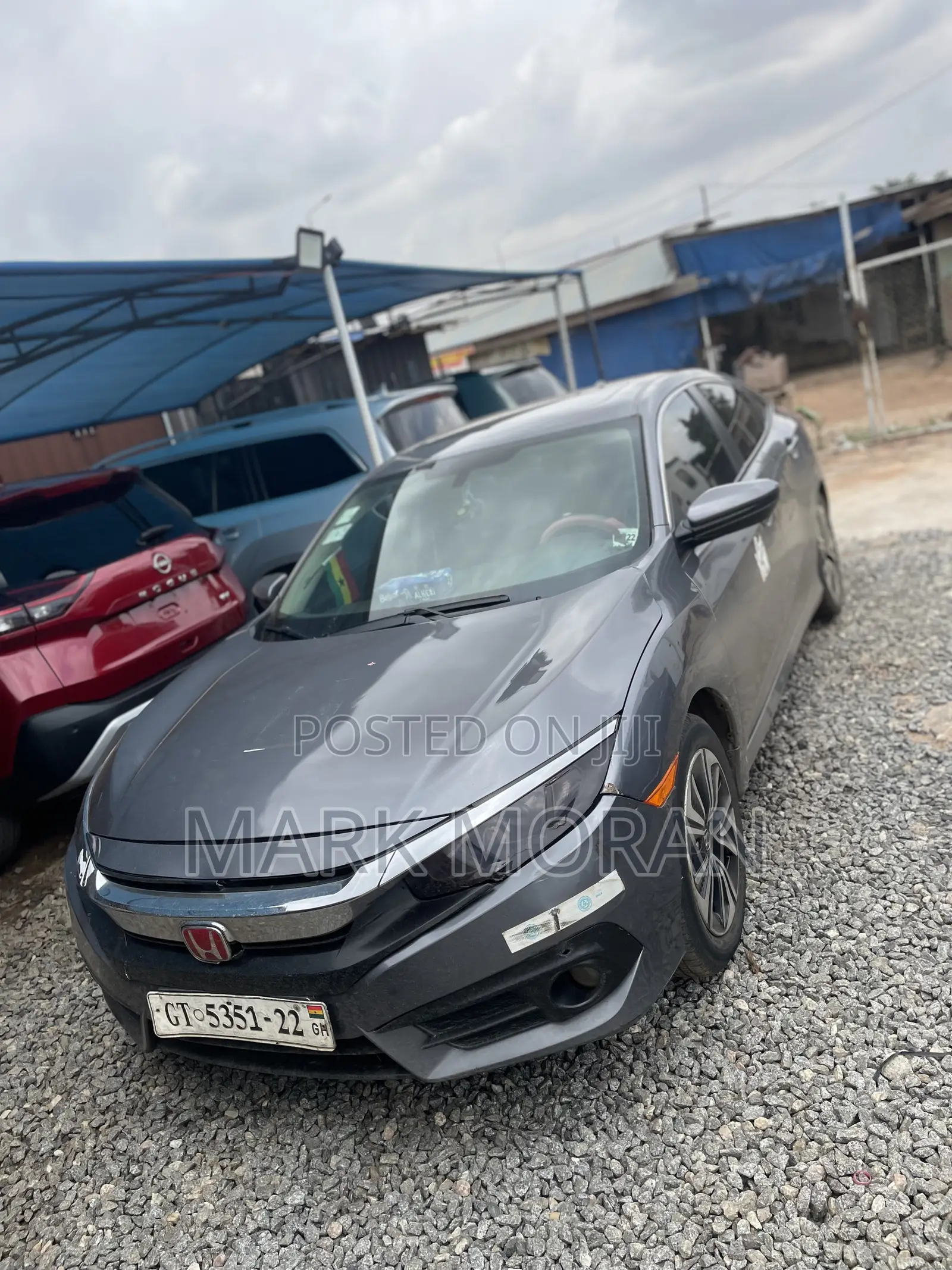 Honda Civic EX Sedan 2018 Gray