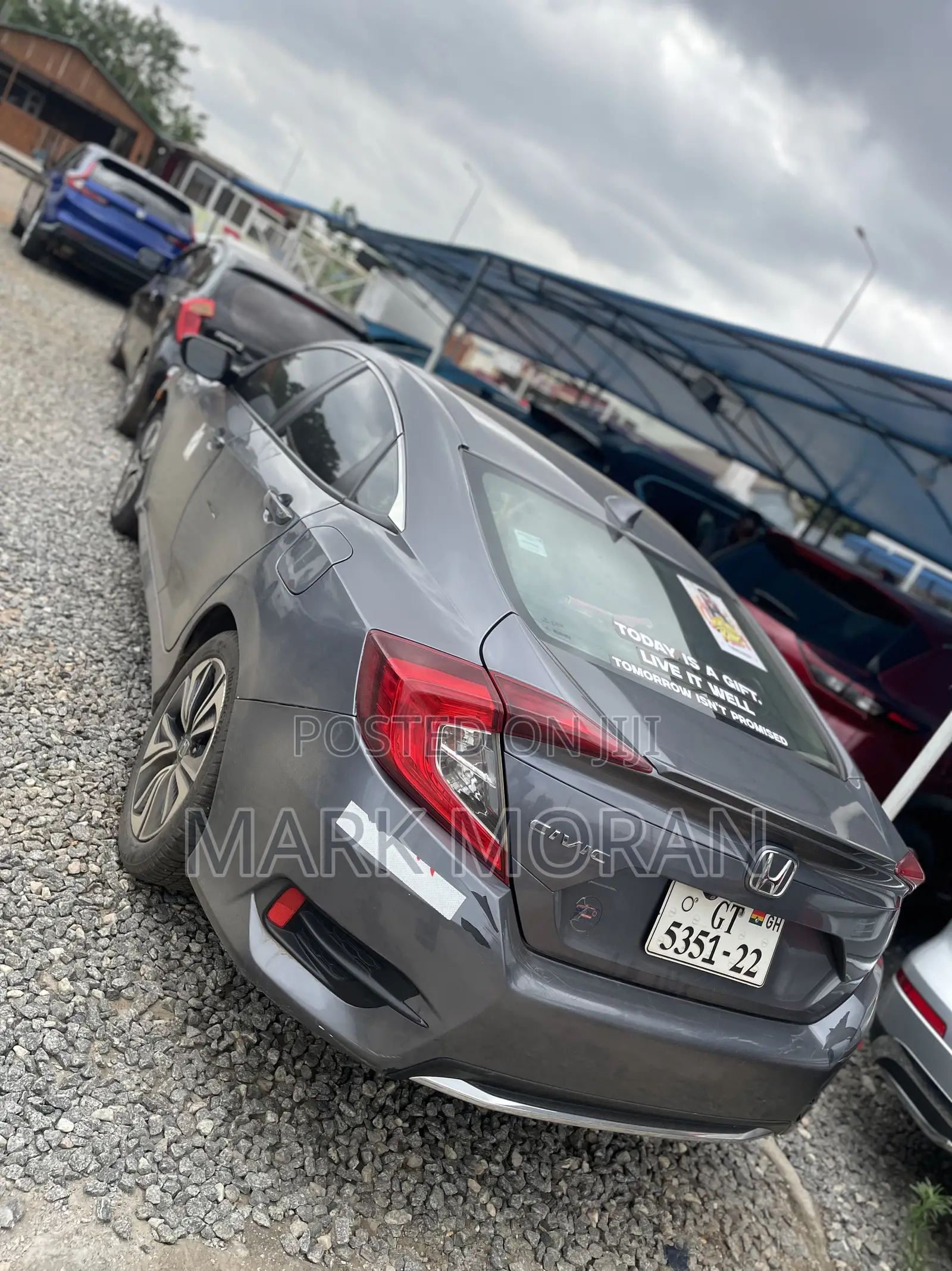 Honda Civic EX Sedan 2018 Gray