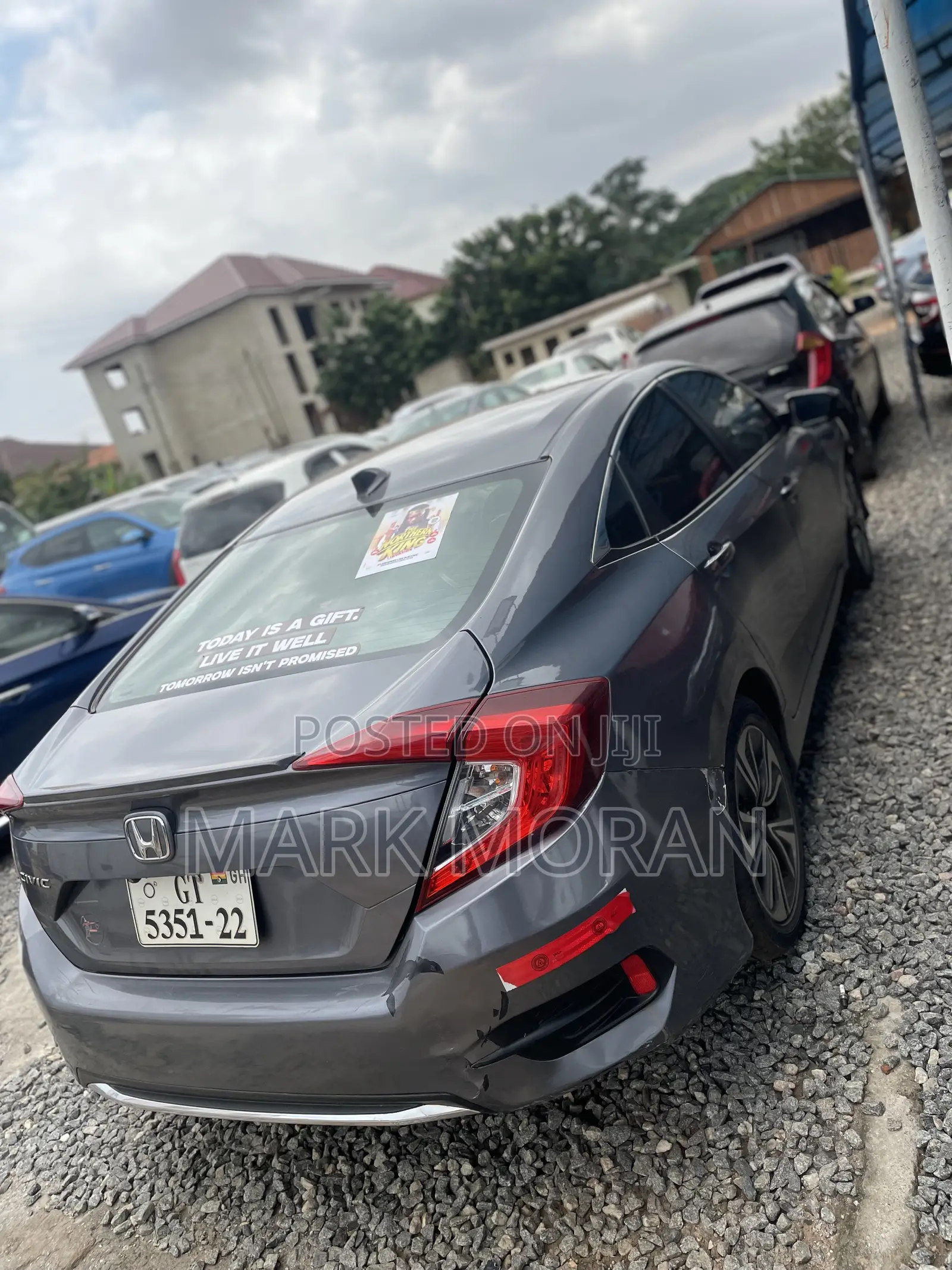Honda Civic EX Sedan 2018 Gray