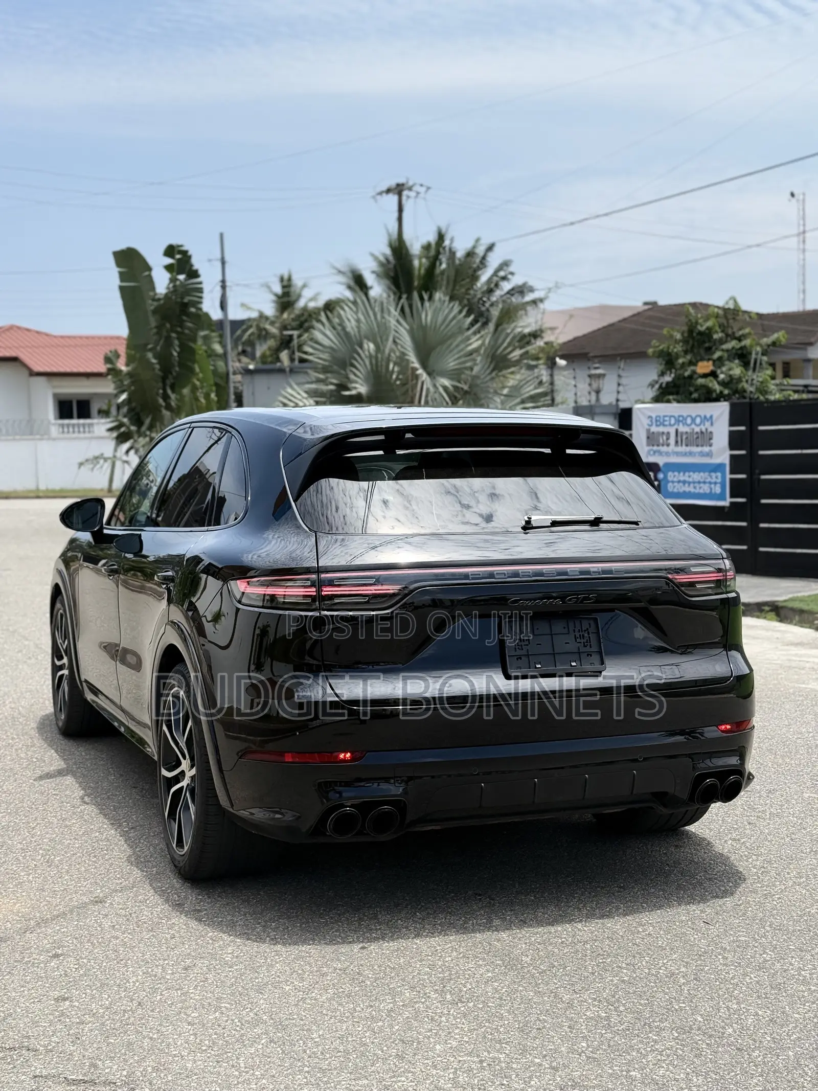 Porsche Cayenne GTS 2022 Black