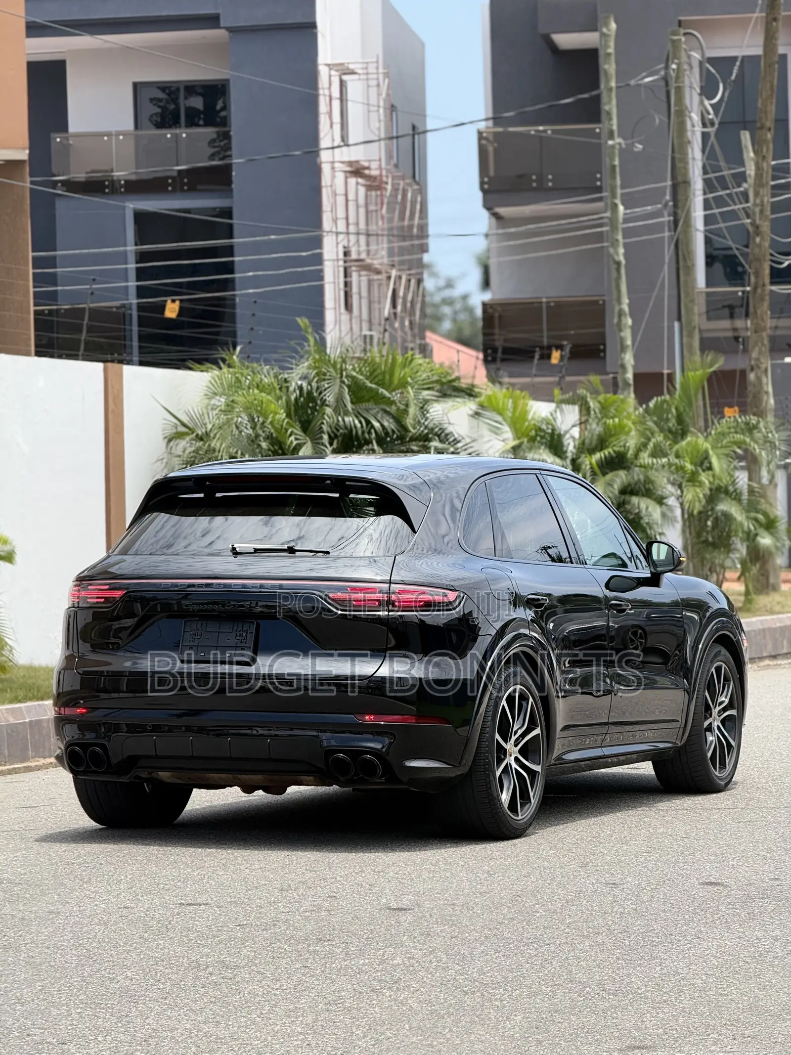 Porsche Cayenne GTS 2022 Black