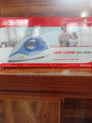 Reliable Dry Iron for Every Day Use Decakila