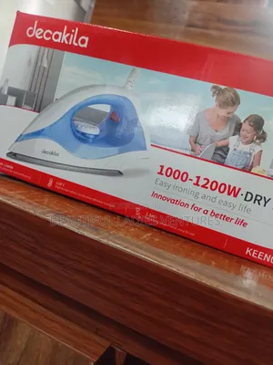 Reliable Dry Iron for Every Day Use Decakila