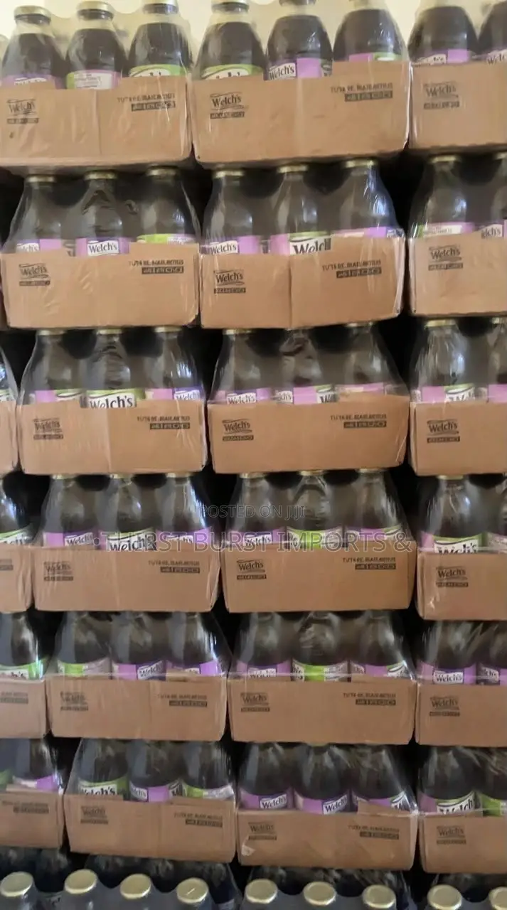 Welch's 100% Grape Juice 12 Bottles Per Case-Original US IMPORT -