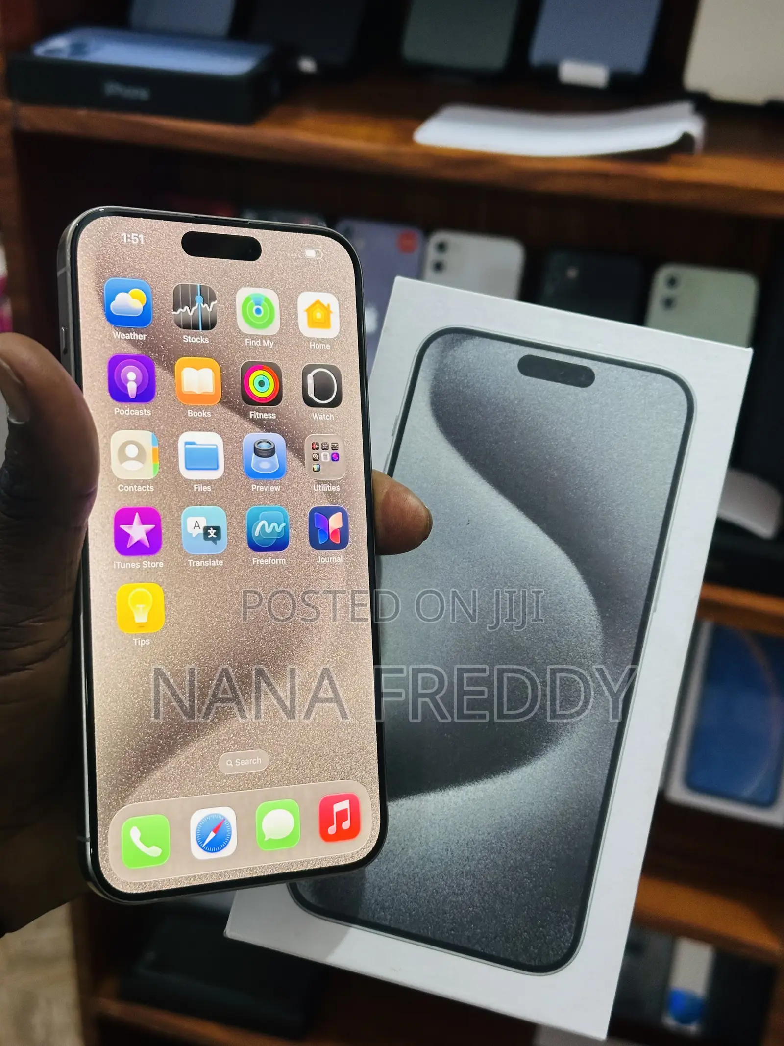 Apple iPhone 15 Pro Max 256 GB Silver