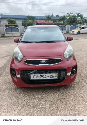 Kia Morning 2016 Red