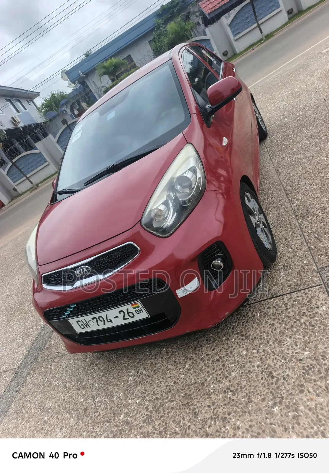 Kia Morning 2016 Red