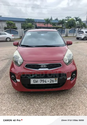 Kia Morning 2016 Red