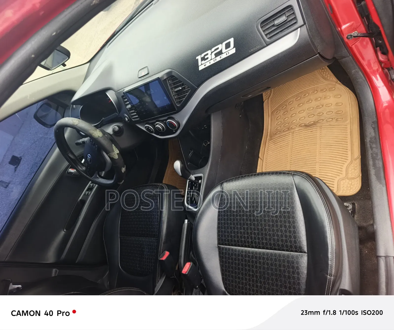 Kia Morning 2016 Red