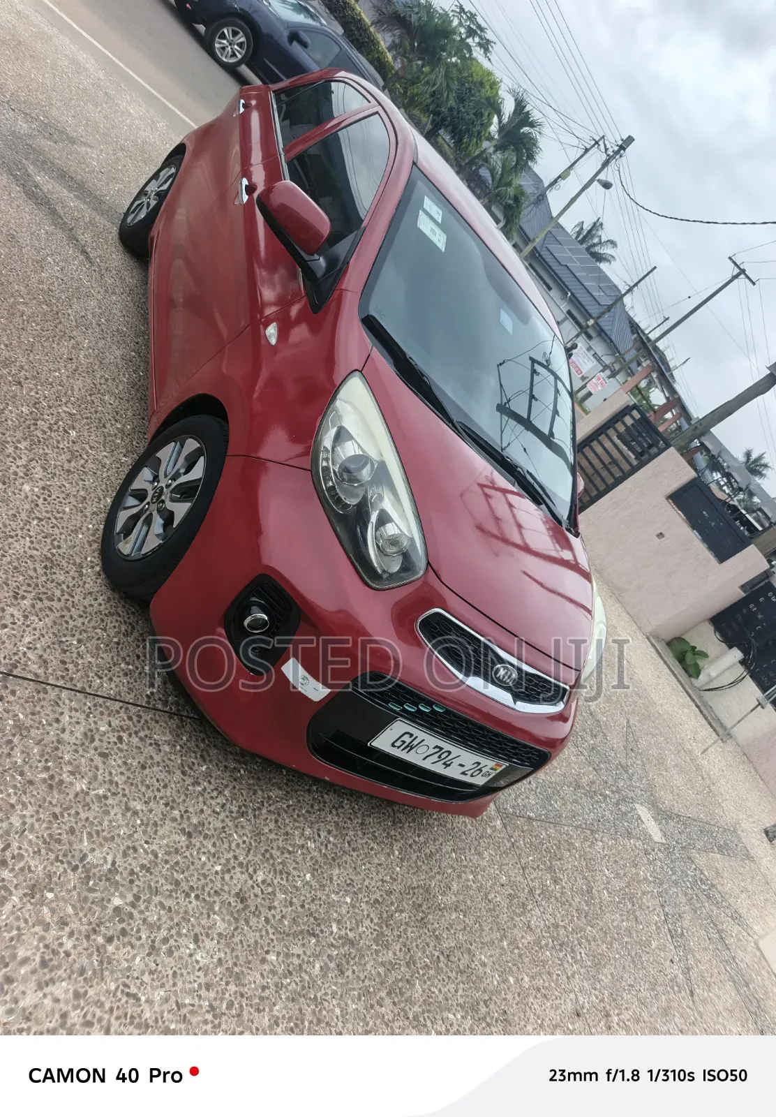Kia Morning 2016 Red