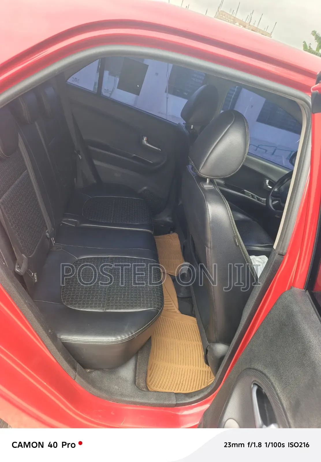 Kia Morning 2016 Red