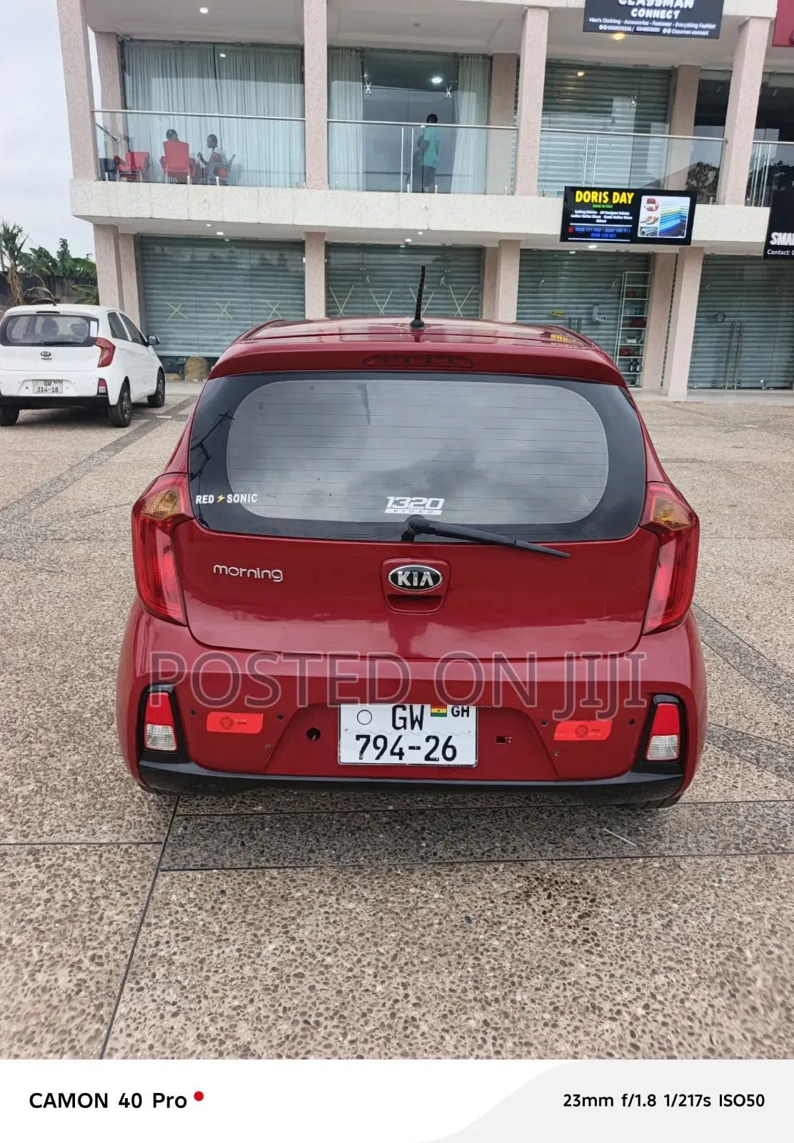 Kia Morning 2016 Red