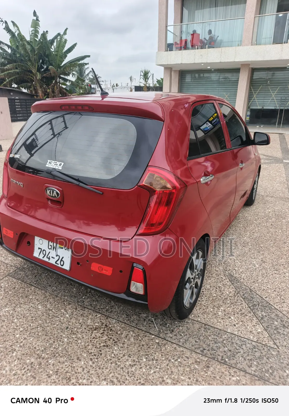 Kia Morning 2016 Red