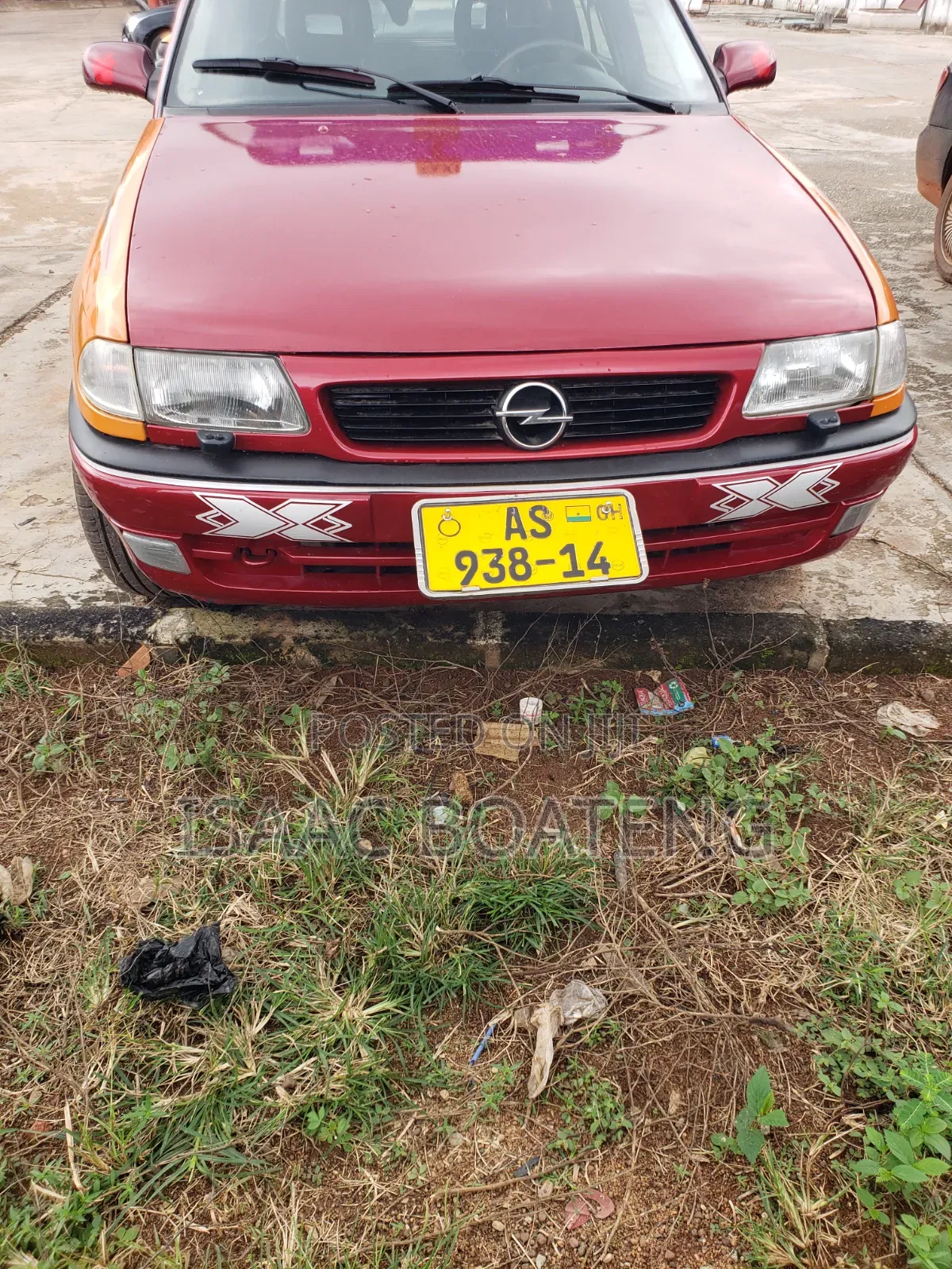 Opel Astra 1999 Red
