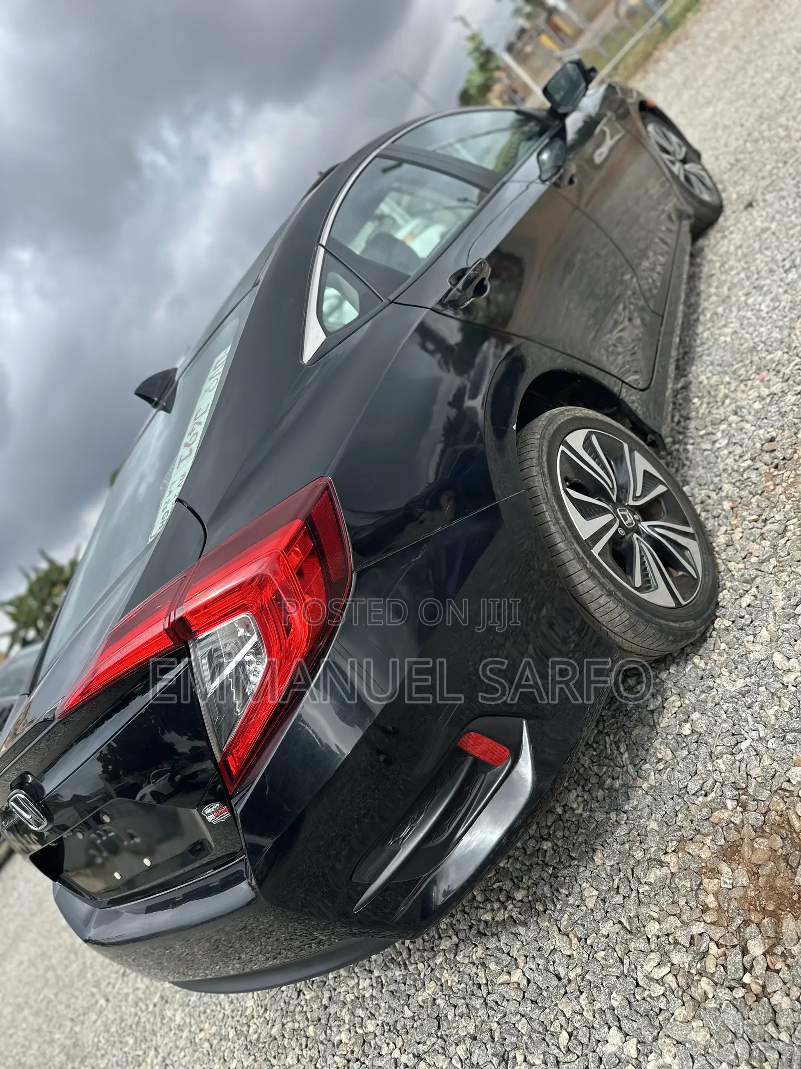 Honda Civic EX-L Sedan 2018 Black