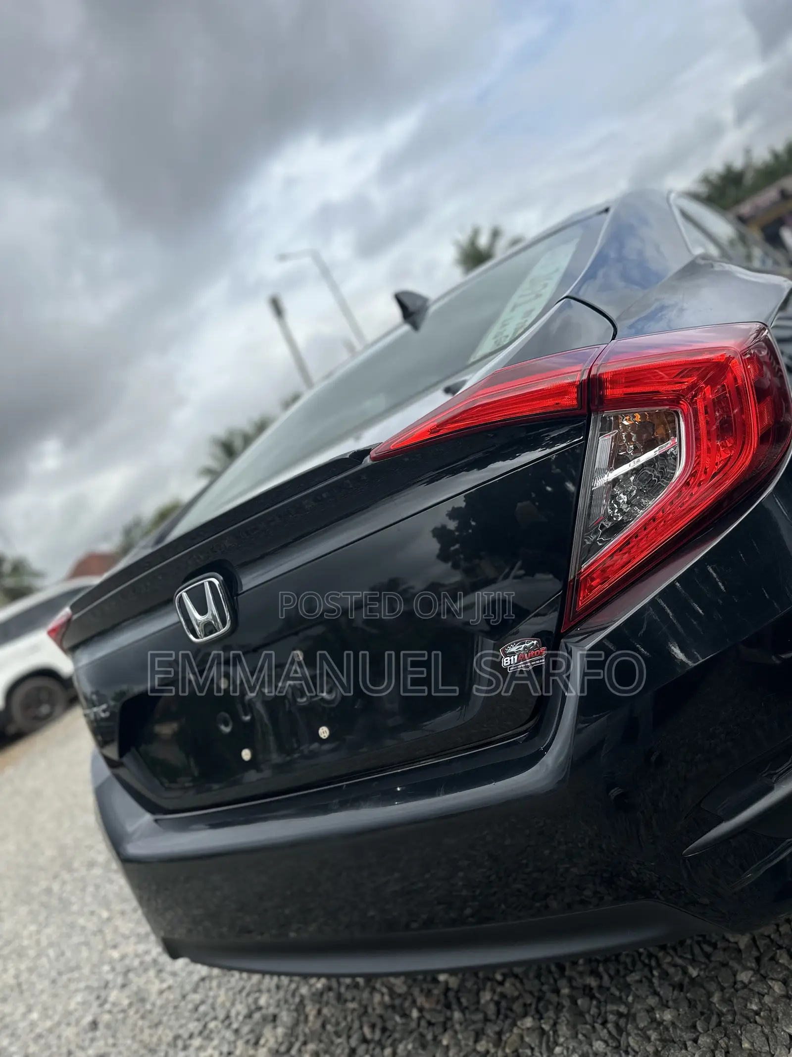 Honda Civic EX-L Sedan 2018 Black