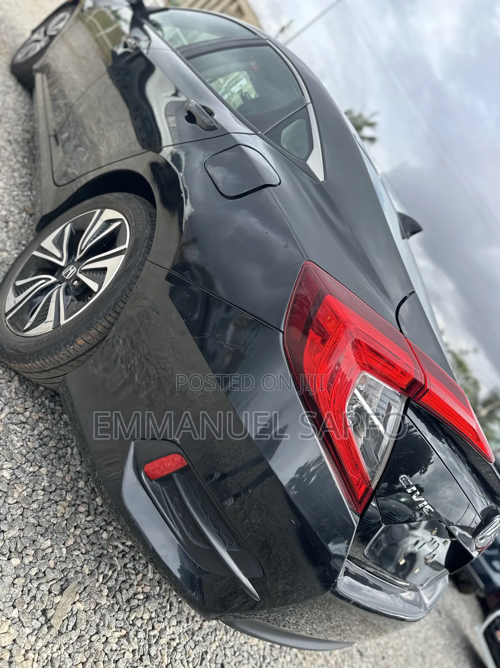 Honda Civic EX-L Sedan 2018 Black