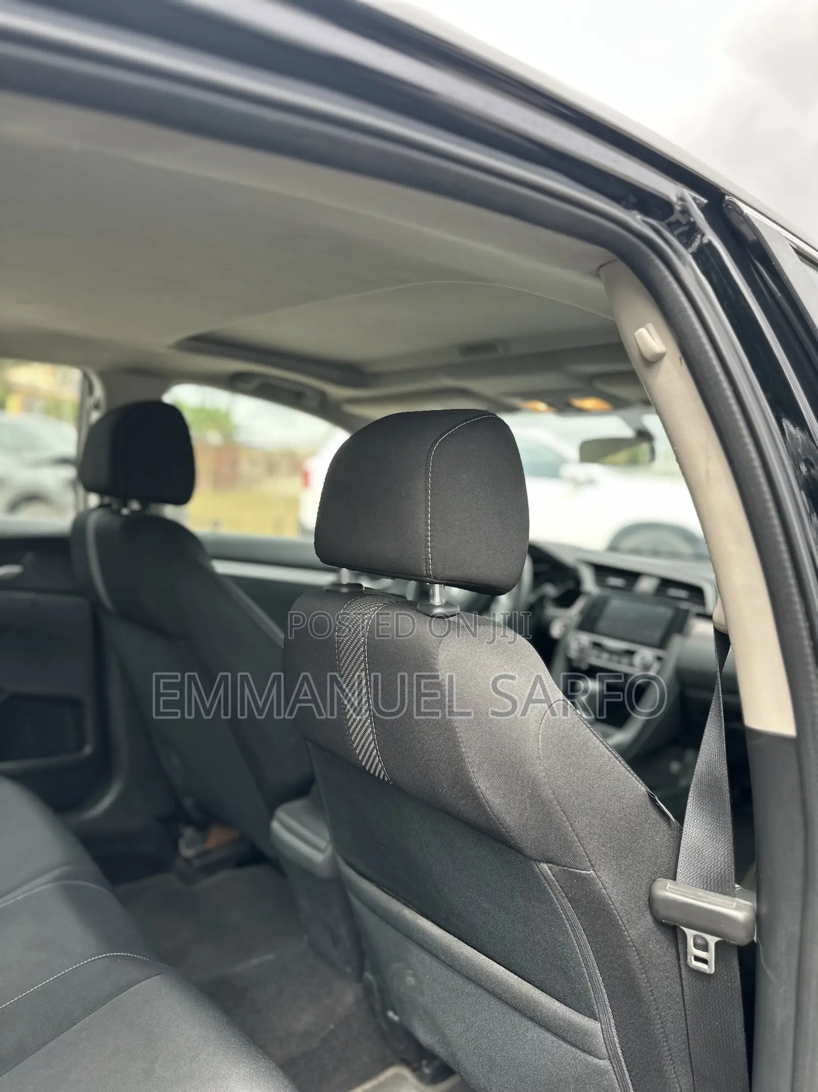 Honda Civic EX-L Sedan 2018 Black
