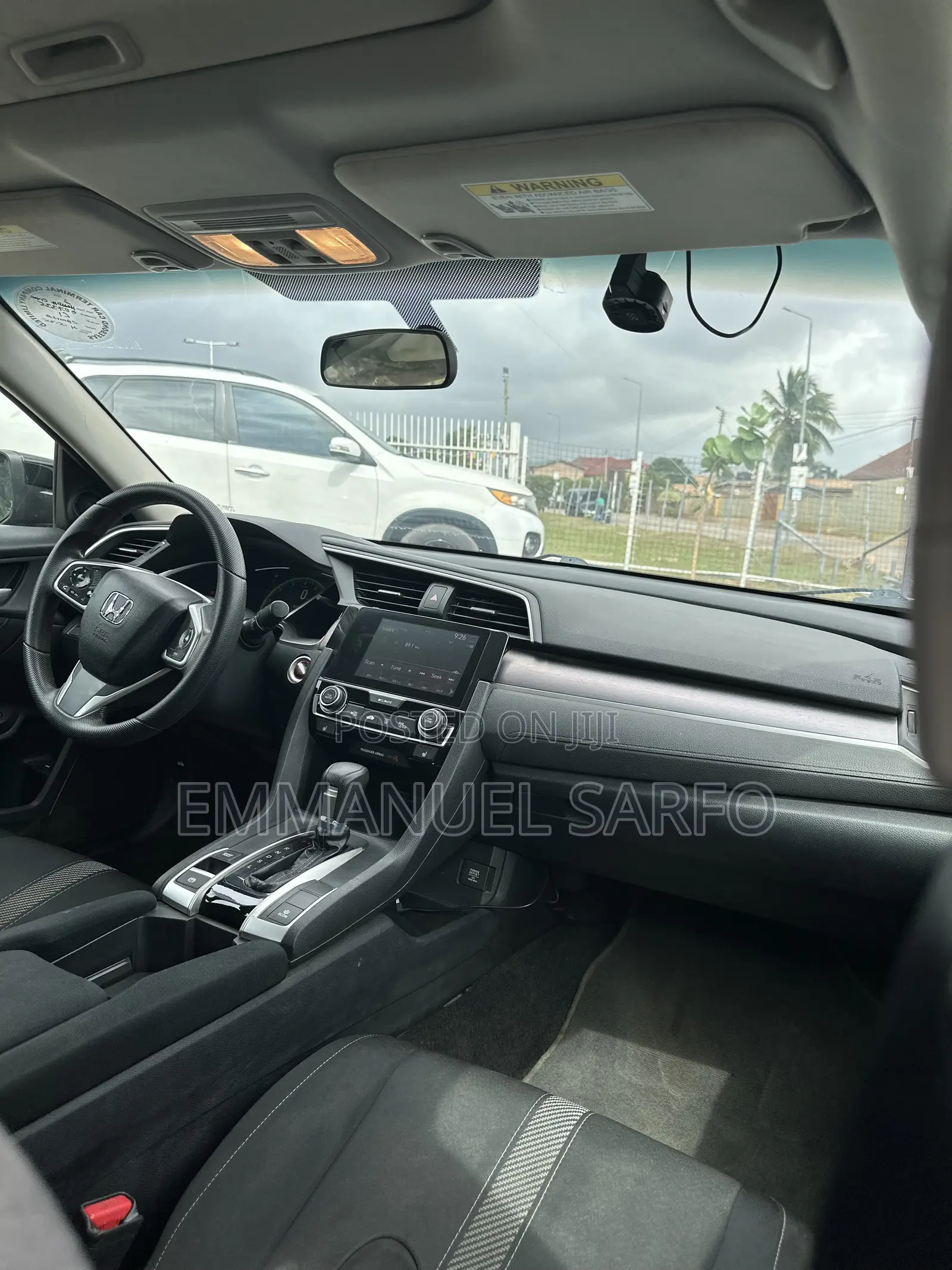 Honda Civic EX-L Sedan 2018 Black