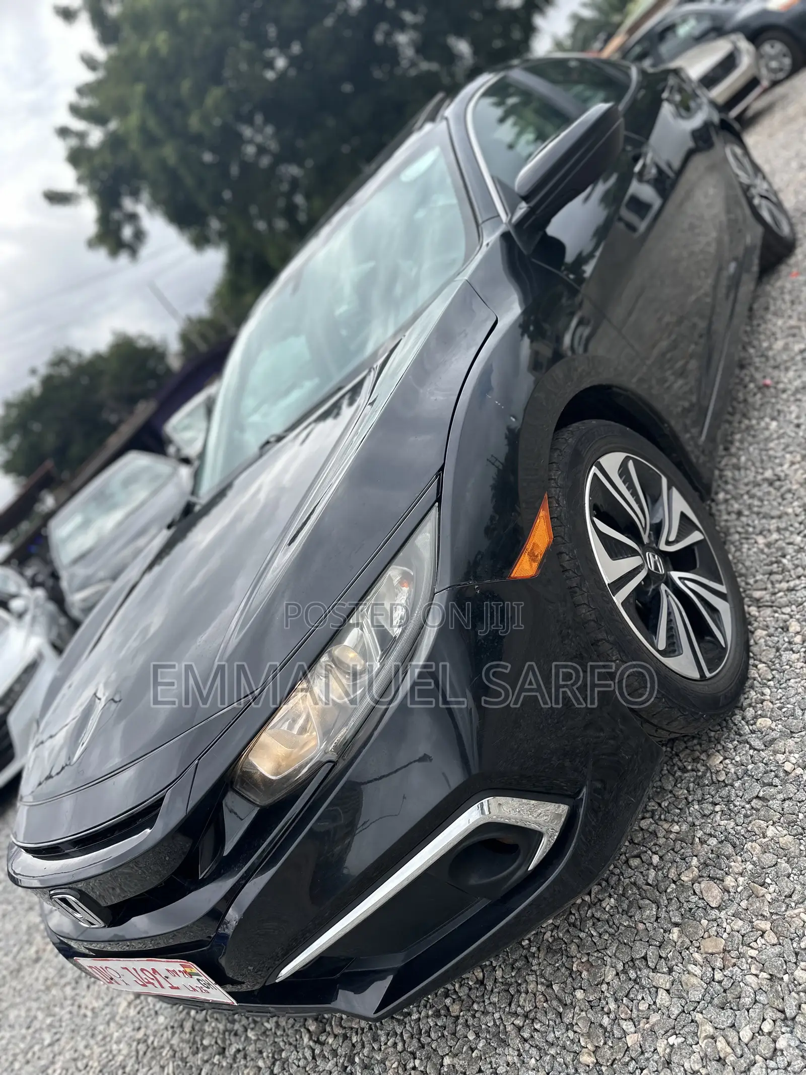 Honda Civic EX-L Sedan 2018 Black