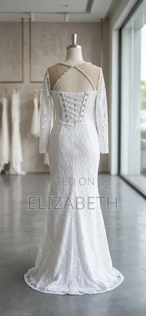 White Elegant Fitted Maxi Dress – Occasion Wear